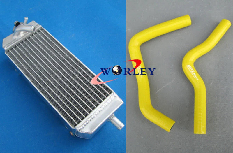 Suzuki RM85 Aluminum Radiator & Silicone Hose (2002-2009)