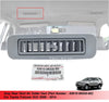 Toyota Fortuner Gray Rear Roof Air Outlet Vent (2008-2014)