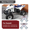 Suzuki LTR450 2x4 Quadracer Rear Wheel Hubs 2 x (2006–2009)