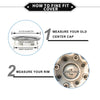 Porsche 911 (1965 - 2021) Plastic Wheel Hub Center Cap 76mm