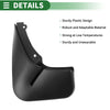 Ford Fiesta Saloon 2013-2018 with Mount Accessories Mud Flaps Splash Guards