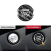 Kia Stinger 2018-2023 Carbon Fiber Engine Start Button Ignation Cover Trim