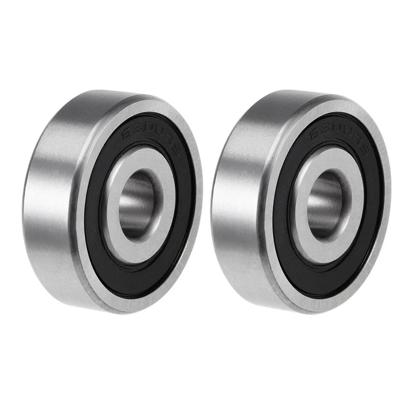 2 x Deep Groove Ball Bearings Z2 10x35x11mm Double Sealed Carbon Steel