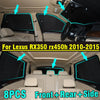 Lexus RX350 8X Front Side Rear Windshield Privacy Sunshade (2010–2015)