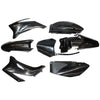 TTR110 140cc 150cc PIT PRO Dirt Bike Black Plastic Fender Guard Kit