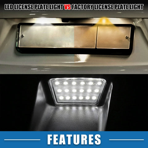 MAZDA MX-5 NB LED License Plate Light Assembly (1998-2005)