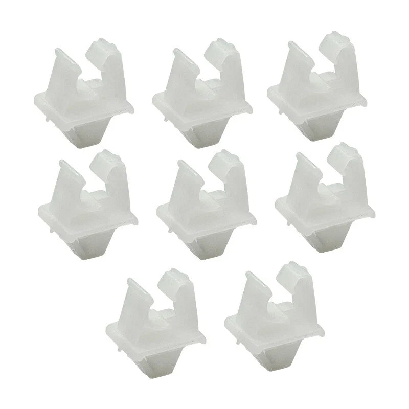 Mazda Miata MX-5 8pc Hood Prop Rod Clip Clamp (1989-1997)