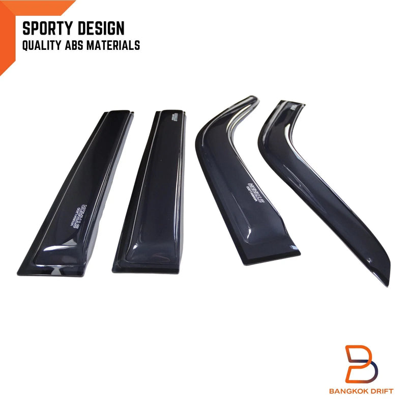 Mitsubishi Triton MK Weather Shield Window Visor Rain Guard (95-06)