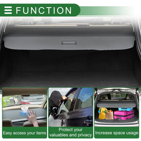 Chevrolet Orlando Retractable Cargo Cover (2010-2018)