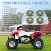RZR 170 / Phoenix 200 4 x Front A-Arm Bushing Rubber Cap (2005–2021)