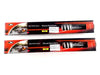 Suzuki RM250 400mm White/Chrome Rear Shock Absorbers