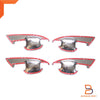Chevy Colorado Z71 Chrome Door Handle Cover Insert Bowl Trim (2012-2019)