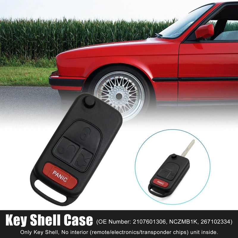Mercedes-Benz 4 Button Key Key Shell Case
