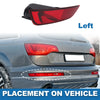 Volvo XC60 Left Rear Bumper Tail Light Shell (2008-2013)