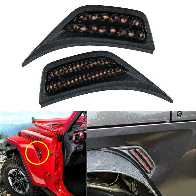 Jeep Wrangler JL Front Fender Side Marker Light (2018-2020)