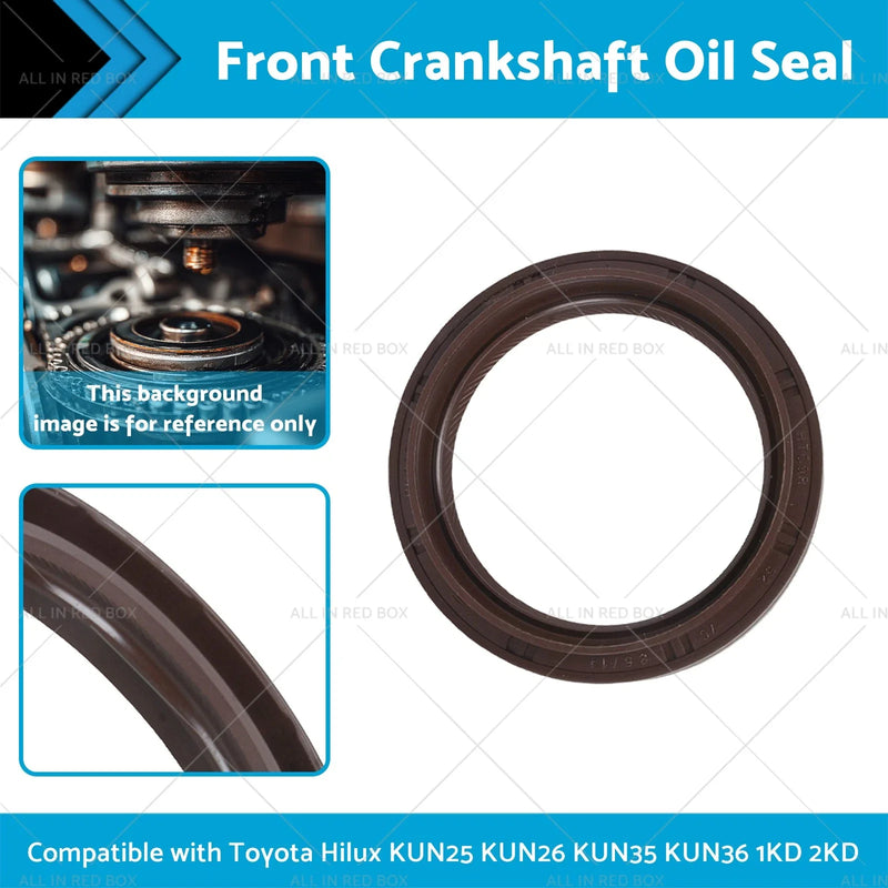 Toyota Hilux KUN25 KUN26 KUN35 KUN36 Front Crankshaft Oil Seal (2005-2015)