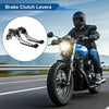 Kawasaki ER-5 Black / Silver Brake/Clutch Levers Adjustable Short Long