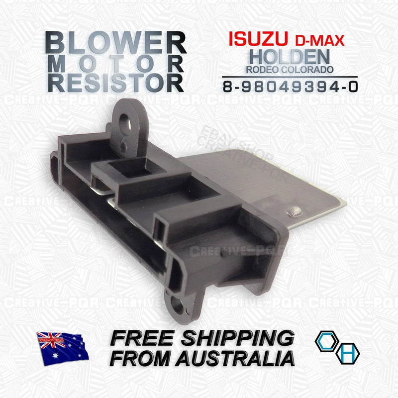 Isuzu D-Max, Holden Colorado Blower Motor Heater Fan Resistor (2008-2011)