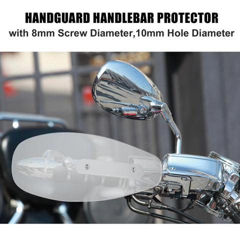 Harley, Honda 2 x Pair Handlebar Handguard Protector