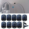 10x Tire Wheel Rim Hub Display Rack Wall Mounted Hook AU