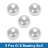 G16 Bearing Ball / 19.1mm 5 Pcs / Bearing Steel G16 Precision Ball Silver Tone