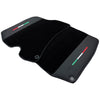 Ferrari Roma (2021-2024) with Leather AutoWin Black Floor Mats
