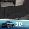 Ford Bronco (2022-2024) 1 Pc Flat Face Cargo Liner Rear Trunk Mat
