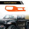 Jeep Wrangler JL JLU (2018-2024) Orange 4WD Gear Shift Panel Cover