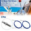Make Model 2 x Marine Throttle Shift Remote Control Box Cable