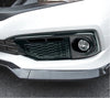 Honda Civic Sedan Glossy Black Fog Light Covers (2016-2021)
