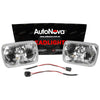 Cars 2x Multi Reflective Lens 200mm x 142mm Headlight H4 Conversion