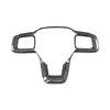 Ford Mustang 2024 100% Carbon Fiber Steering Wheel Frame Cover Trim
