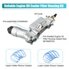 Dodge Ram Jeep Aluminum Engine Oil Cooler Filter Housing (2002-2023)