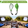 M10 M10 / 1 Set / Rear View Mirrors Polygonal Shape Green Iron Plastic