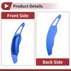 Subaru Forester Blue Aluminum Alloy Steering Wheel Paddles (2012-2025)