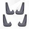 Universal Cars 4Pcs EVA Plastic Mudflap Splash Guards (No Year Specified)