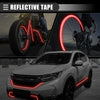 Motorcycles Universal Reflective Tape / High Brightness Reflective Sheet Red