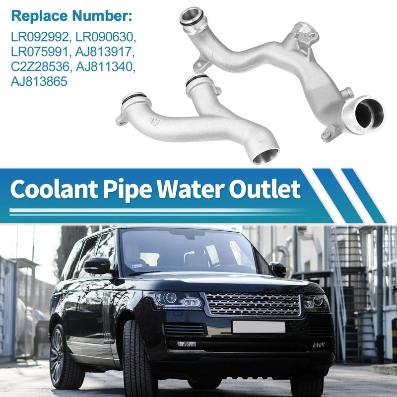 Land Rover Range Rover Aluminum Coolant Pipe Water Outlet (2003-2012)
