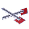 Universal Supercharged Aluminum Alloy Adhesive Emblem Badge