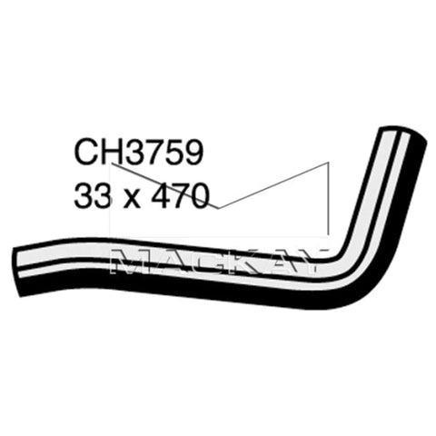 Toyota Landcruiser Prado GRJ120 V6 4.0L 2003-2009 Upper Radiator Hose