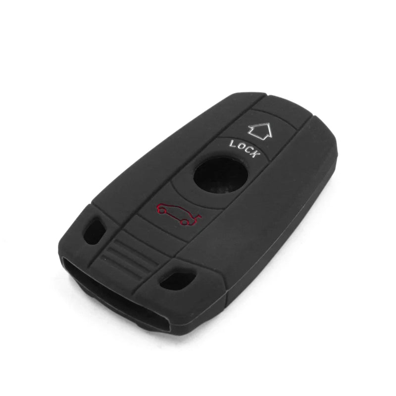 BMW 1 2 3 5 7 Series Key Fob Cover Shell Black Silicone