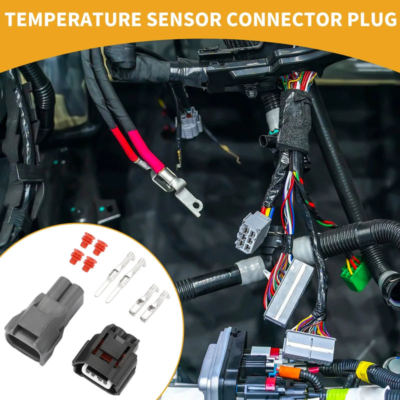Toyota - 1 Set Temperature Sensor Connector Plug