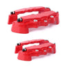 Car Front & Rear 16-17" Wheels Red 3D Disc Brake Caliper Covers (2016-2017)