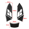 BMW 5 Series 5 Pcs Carbon Fiber Steering Wheel Cover Trim (2003-2010)