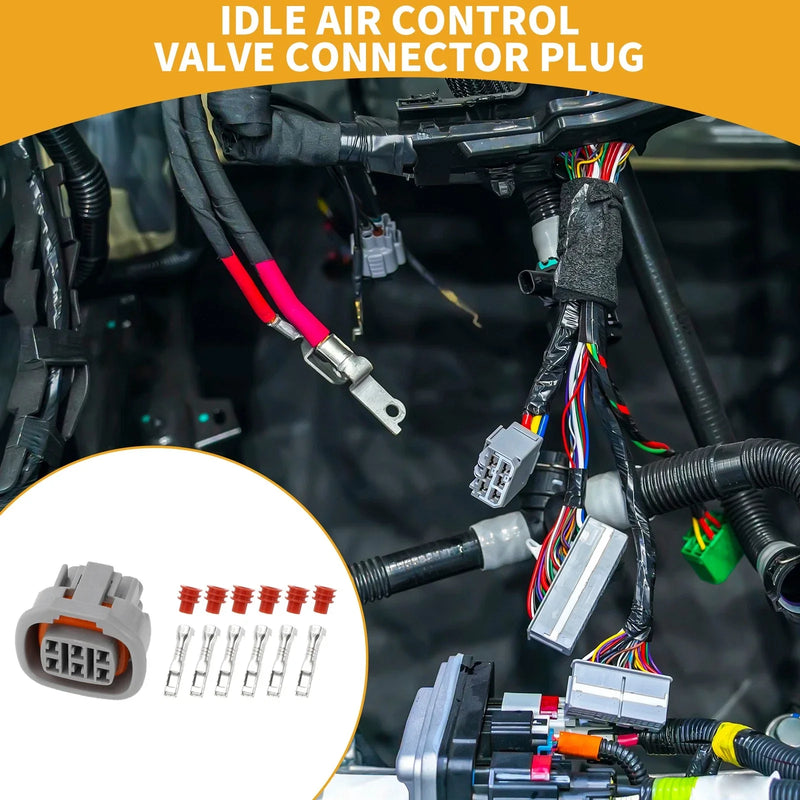 Toyota 1JZ 2JZ 6 Pin Idle Air Control Valve Connector Plug