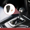 Honda Accord 2008-2012 Black Orange Leather Gear Shift Knob Cover