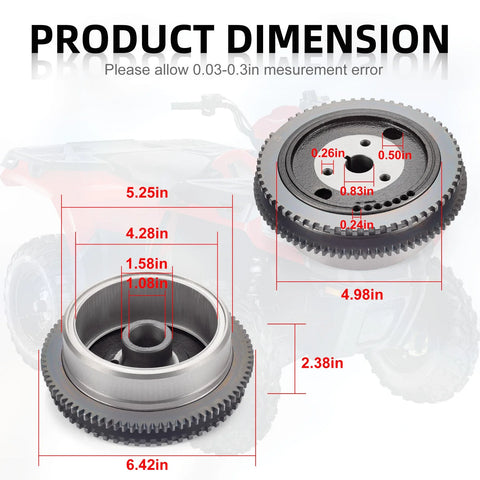Polaris Ranger RZR / Sportsman 800 Flywheel (2012-2014)