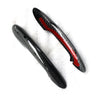 Pair Real Carbon Fiber Exterior Door Handle Cover fits Mini Cooper F55 F56 F57