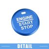 Ford Mustang (2015-2021) Blue Engine Start Stop Ignition Button Cover