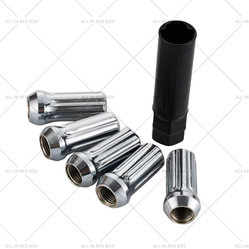 Holden Landcruiser VE 20 x Chrome Spline Wheel Nuts (2006-2016)